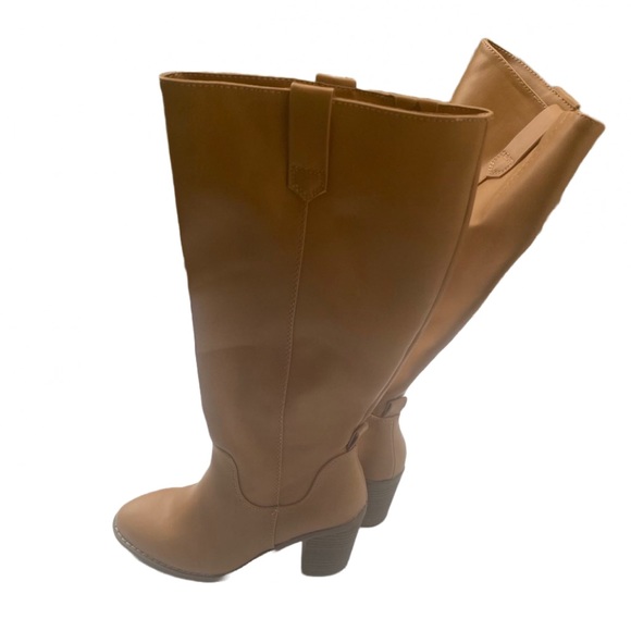 New Universal Thread light brown knee high boots - Picture 6 of 13